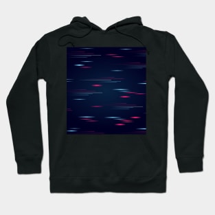 80s Neon Glitch Synthwave Hoodie